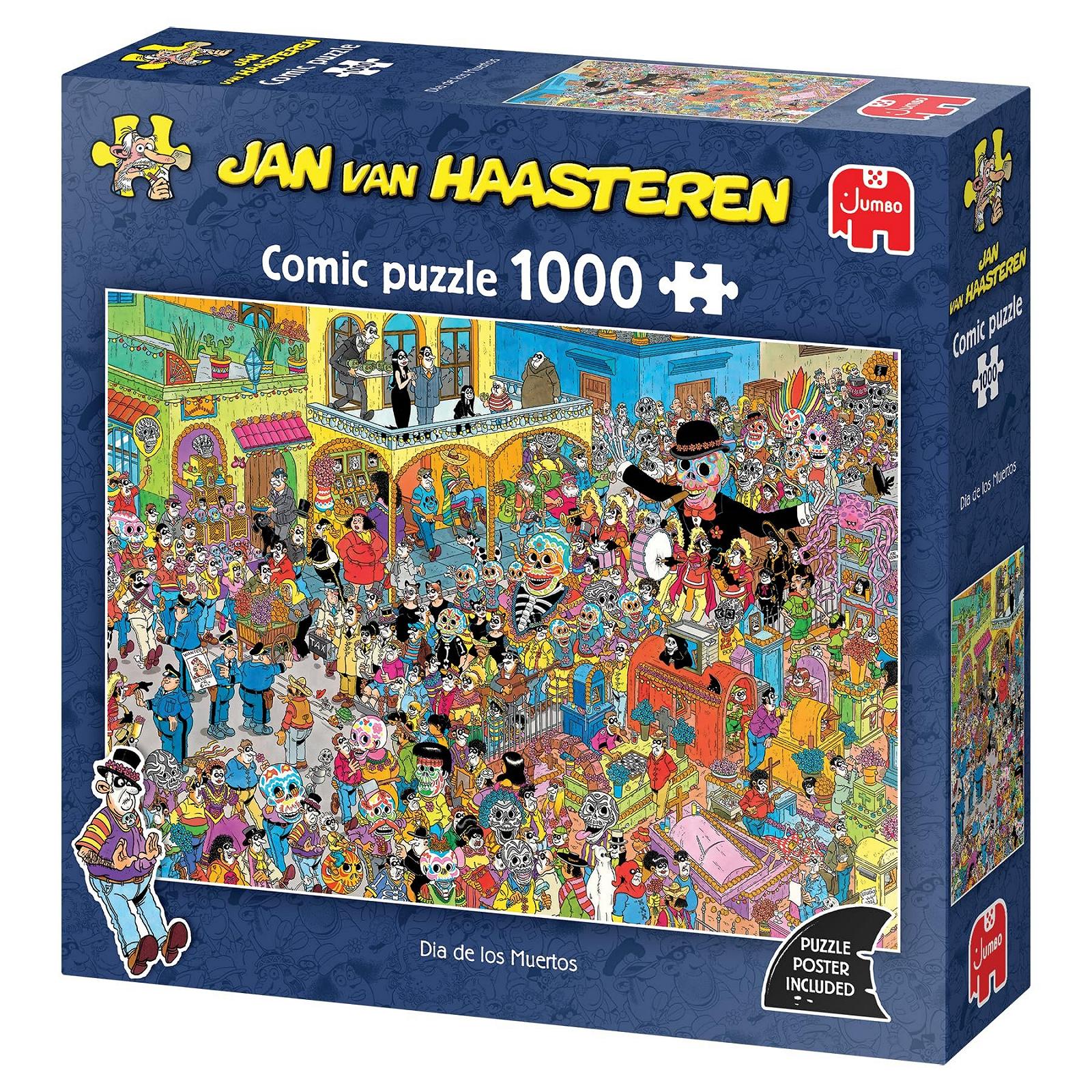 Пазл Jan Van Haasteren Dia de Los Muertos 1000 деталей Jumbo, фото №1