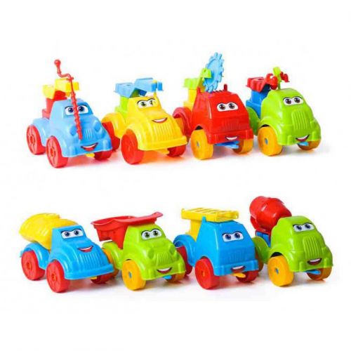 Пластиковая машинка-конструктор Малыш Трак [tsi211355-TSI], фото №1