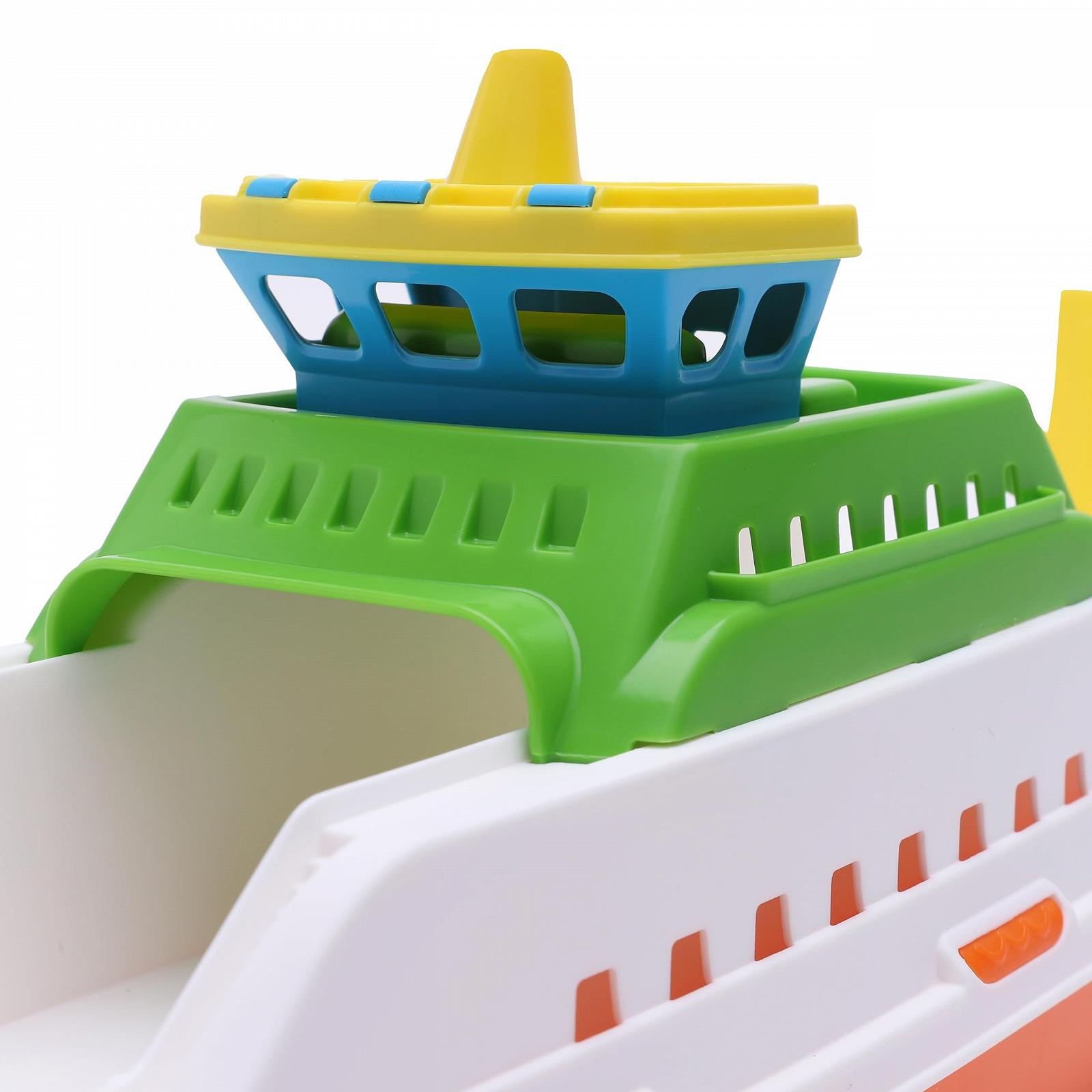 Пором Toyland 39 см (15 дюймів) Кольоровий з рухомими рампами та 4 міні-машинками, фото №7