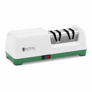 Купити Електрична точилка для ножів Royal Catering RCDKS-02 3 рівні 20 Вт White - Фото 1 Електрична точилка для ножів Royal Catering RCDKS-02 3 рівні 20 Вт White - Фото 1