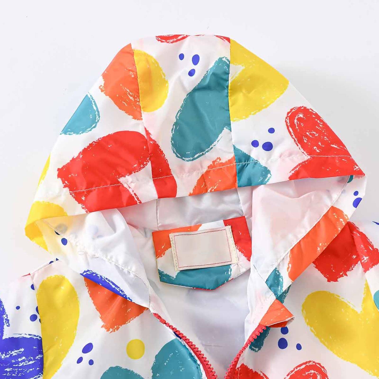 Вітрівка AYSDSKI для дівчинки з капюшоном, 3D, фото №3 Вітрівка AYSDSKI для дівчинки з капюшоном, 3D, фото №3