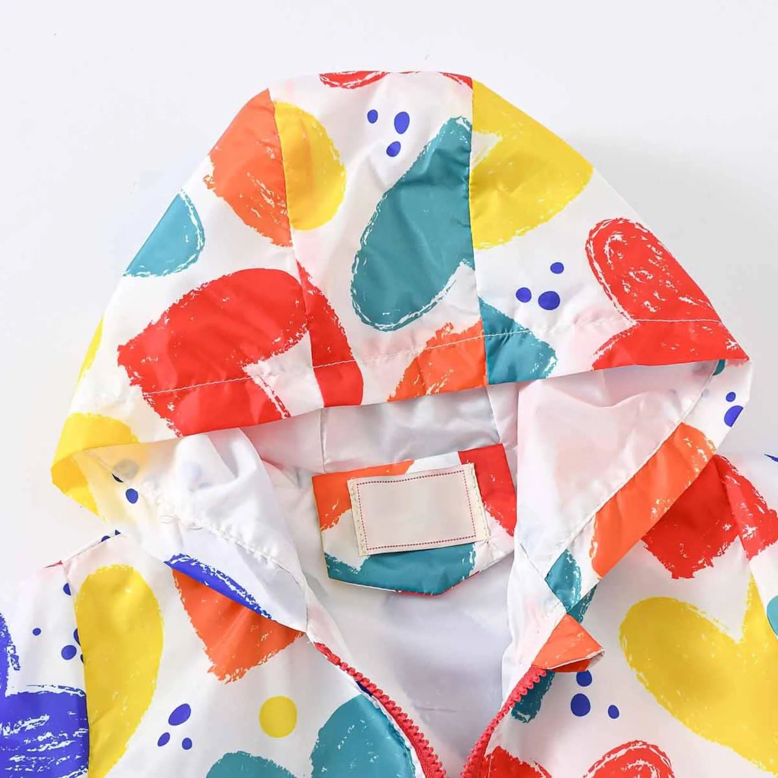 Вітровка KQIVAM Дитяча з капюшоном Легка дихаюча, фото №3