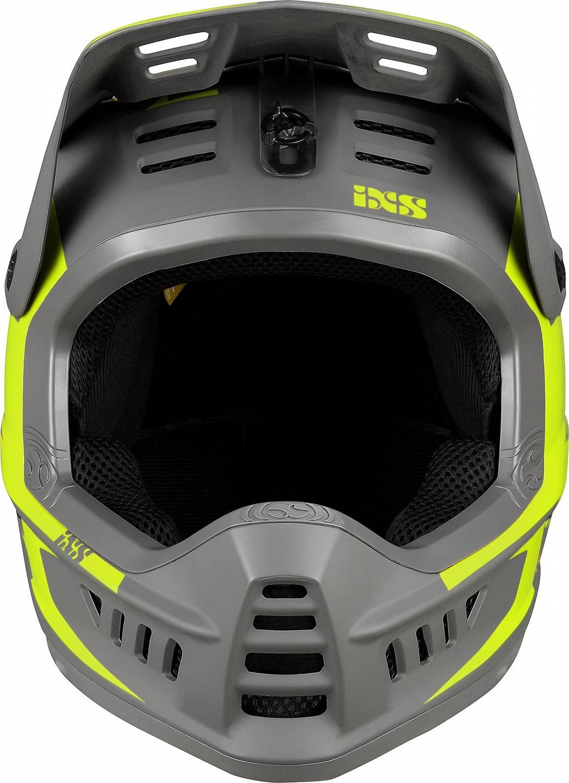 Шлем Даунхилл IXS XACT EVO MTB Лайм-графит, фото №2