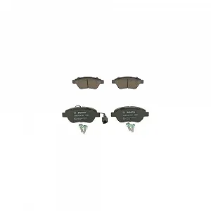 Комплект гальмівних колодок, дискове гальмо BOSCH 0 986 424 597 для ALFA ROMEO CITROËN FIAT - Фото 1