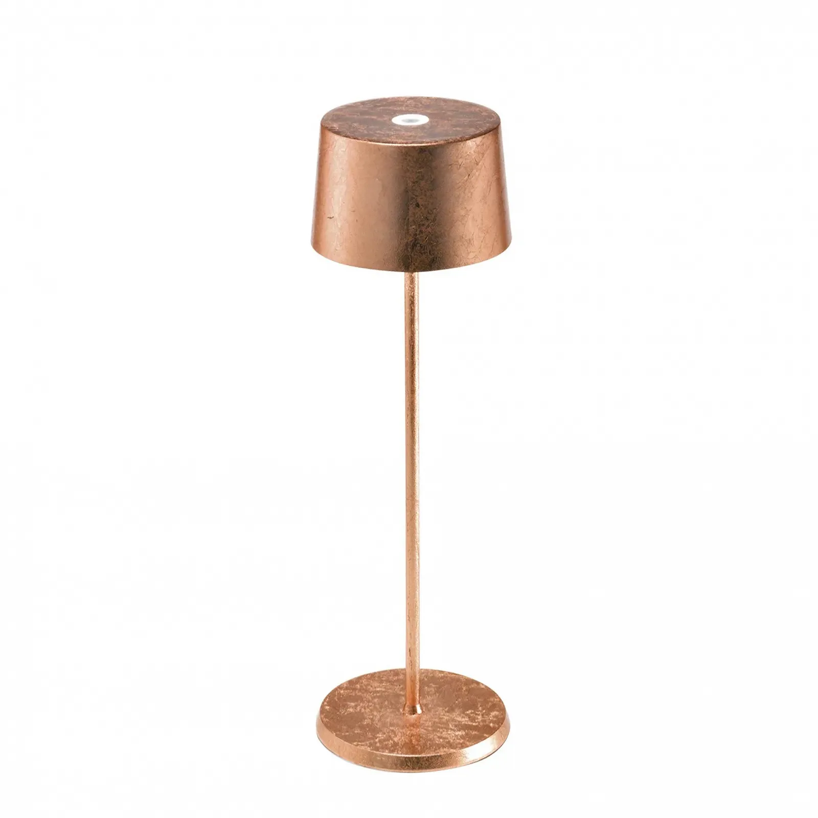 Настільна лампа Zafferano Olivia Dimmable LED IP65 Micro USB 35.5 см Leaf Copper, фото №1