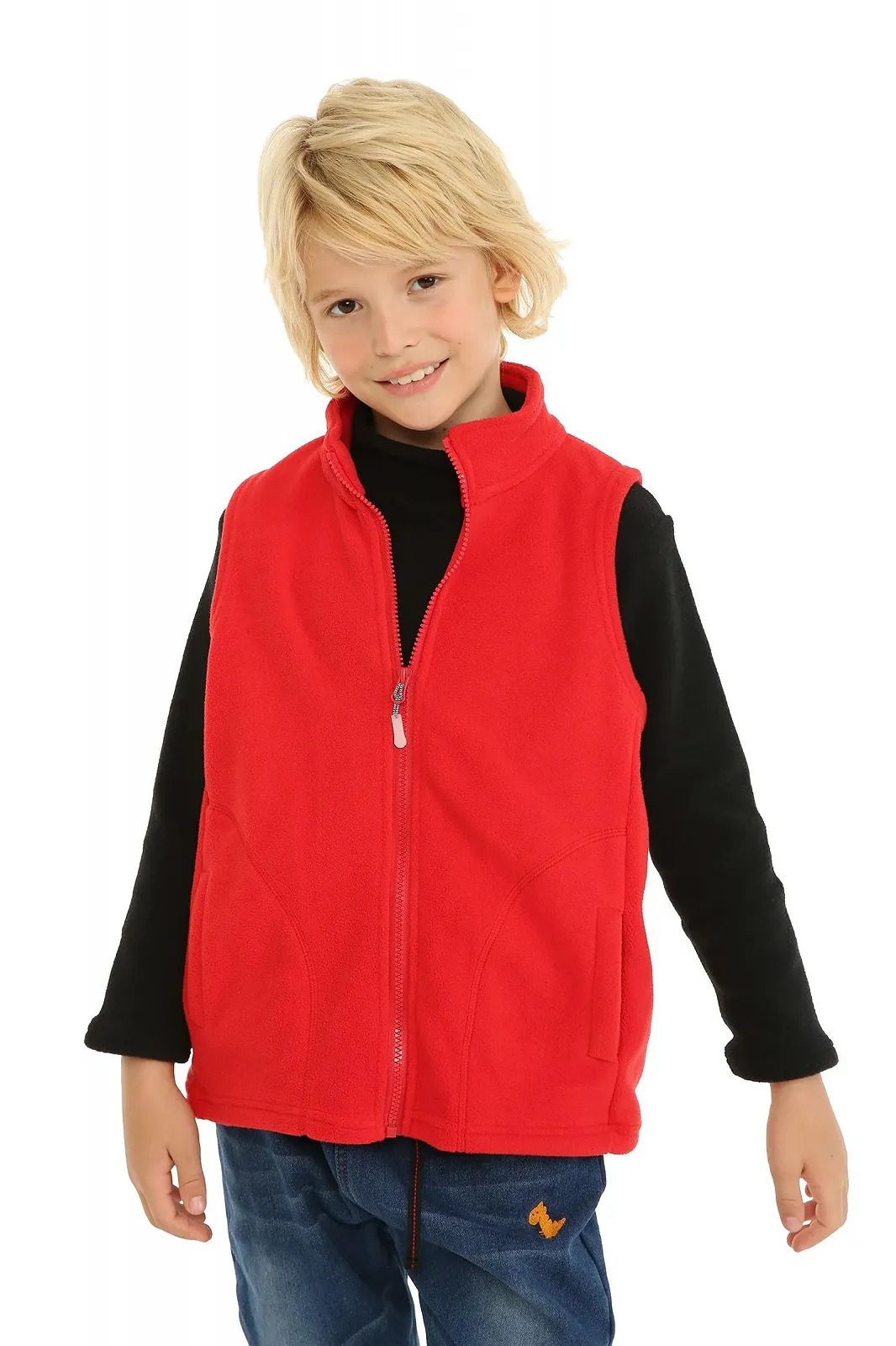 Флісовий жилет Mud Kingdom Однотонний для хлопчиків, фото №2