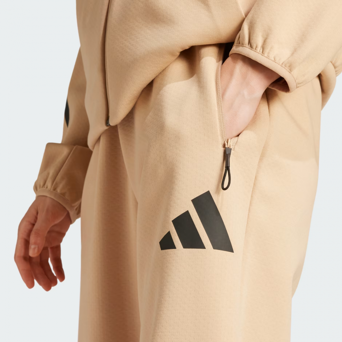 Штани W Z.N.E. PT JD9587 Adidas Бежевий S, фото №3