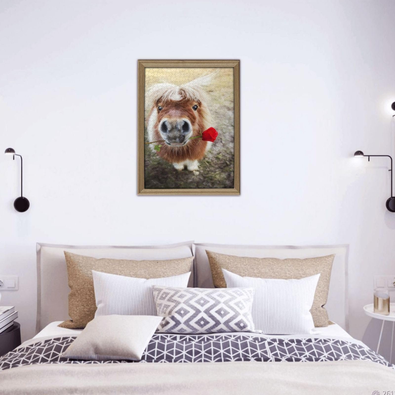 Пазл Horse and Rose 500 елементів дерев'яний 38 x 52 см, фото №9