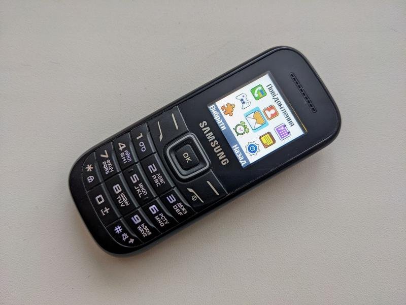 Телефон samsung e1200i бу, фото №5 Телефон samsung e1200i бу, фото №5