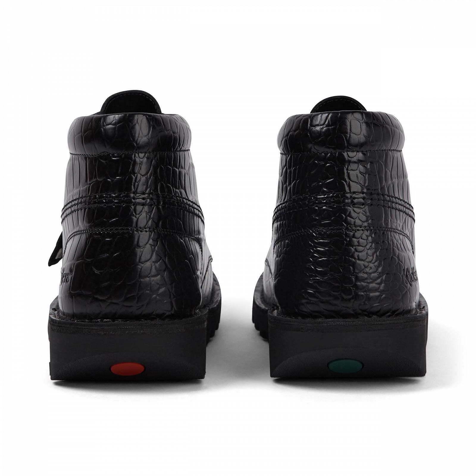 Ботинки Kickers Unisex Kick Hi Croc Кожаные Ботинки до Щиколотки, фото №6