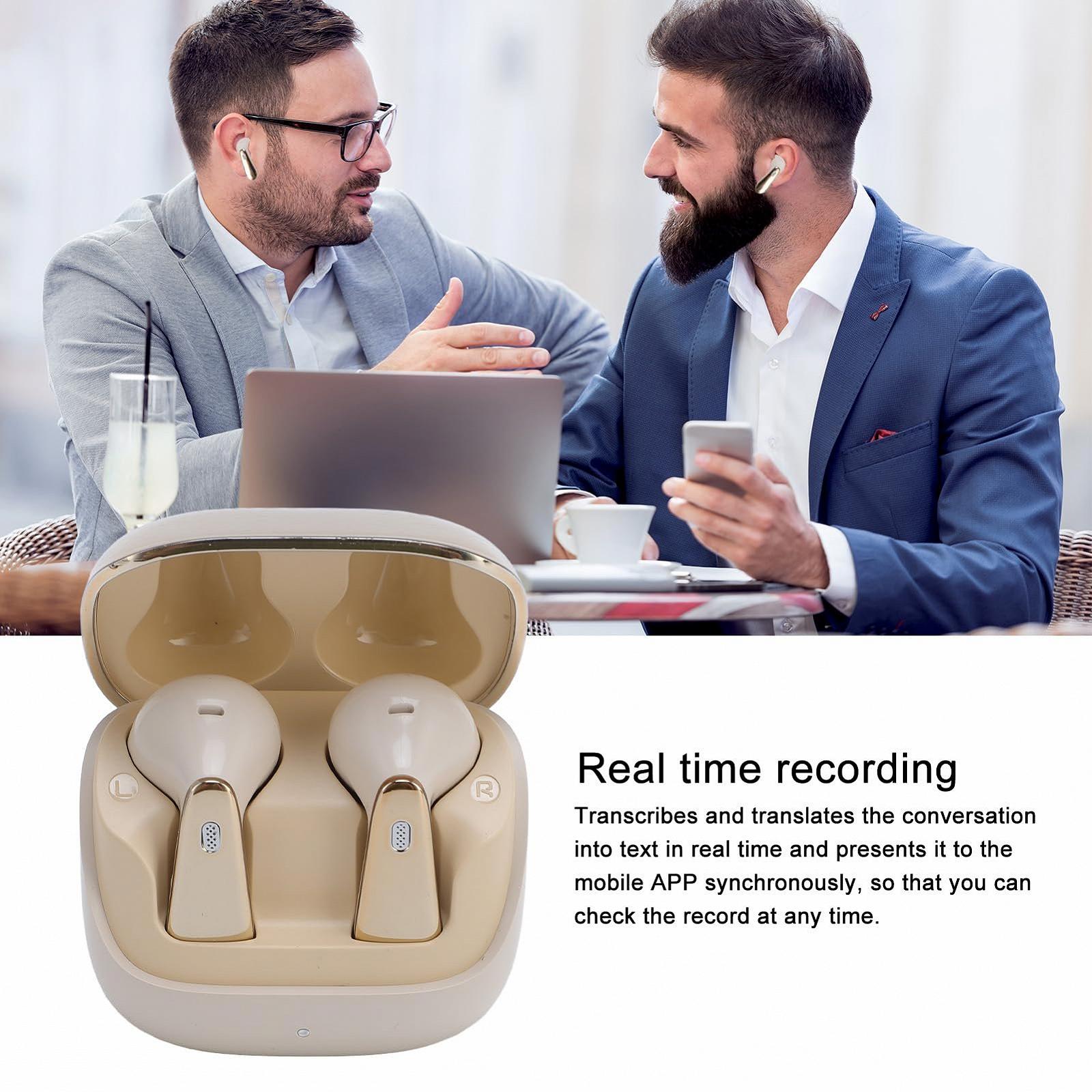 Наушники для перевода в реальном времени с поддержкой искусственного интеллекта для 150 языков, Hi-Fi качество звука, шумоподавления, фото №3