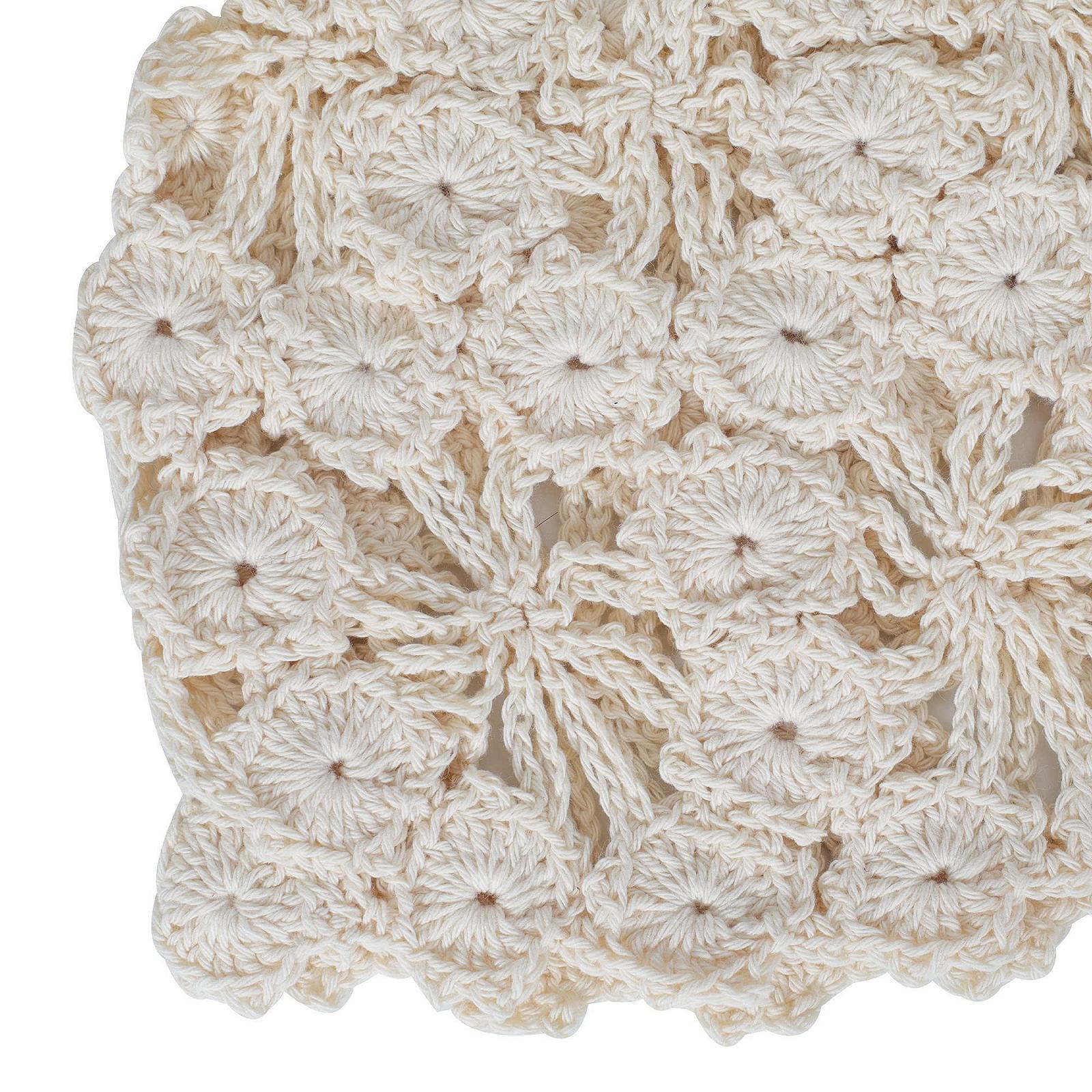 В'язана бавовняна шапка-біні ZLYC для жінок, фото №7