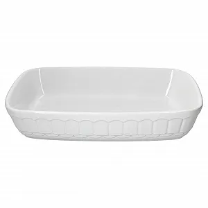 Форма для запікання MamboCat 3 л керамічна прямокутна біла - Фото 1