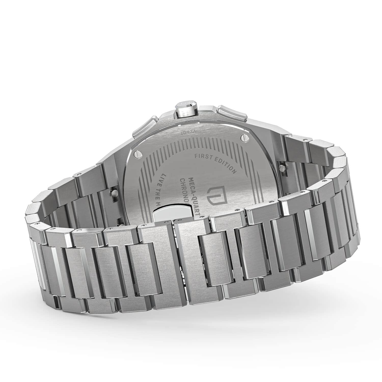 Часы Мужские DeTomaso Voltre Chrono First Edition Minty Blue Turquoise Аналоговые Кварцевые Серебристые с Браслетом, фото №6 Часы Мужские DeTomaso Voltre Chrono First Edition Minty Blue Turquoise Аналоговые Кварцевые Серебристые с Браслетом, фото №6