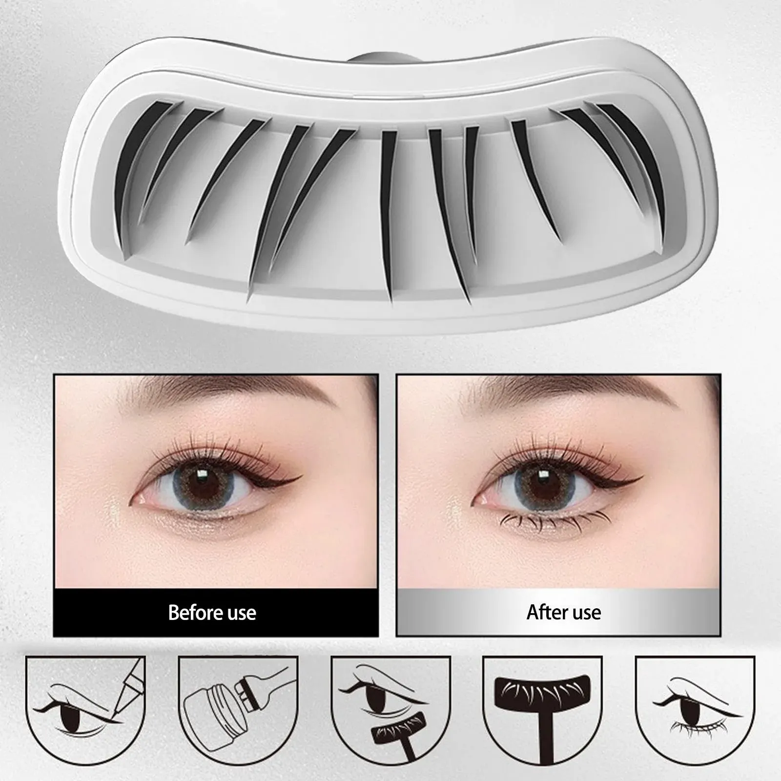 Штамп для нижніх вій, фото №2