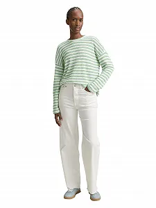 Женская полосатая толстовка TOM TAILOR Denim synthetic.ua - Фото 1