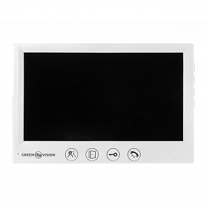 Цветной AHD видеодомофон GreenVision GV-057-AHD-M-VD7SD White synthetic.ua - Фото 1