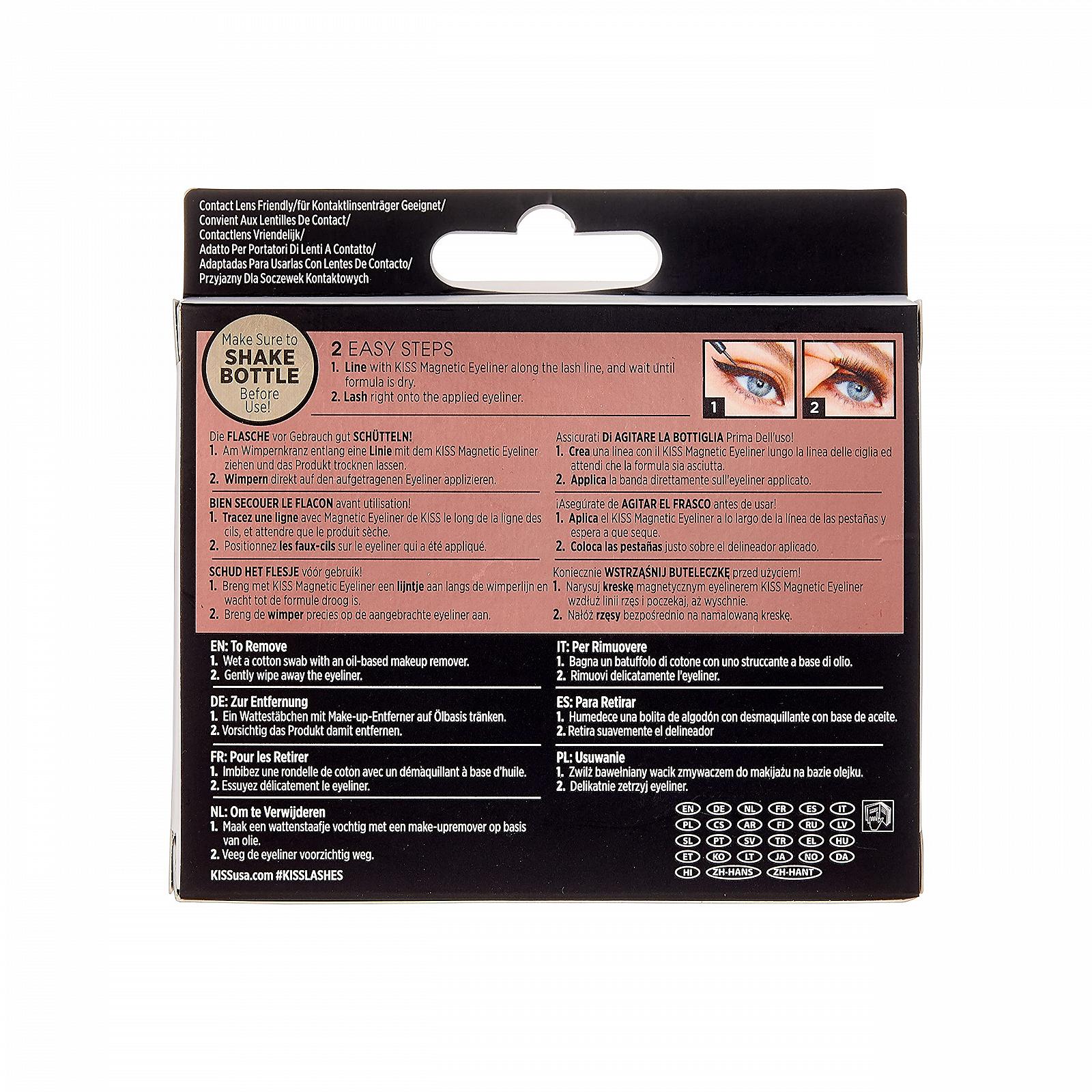 Тушь KISS Magnetic Eyeliner Lash - 01, фото №6