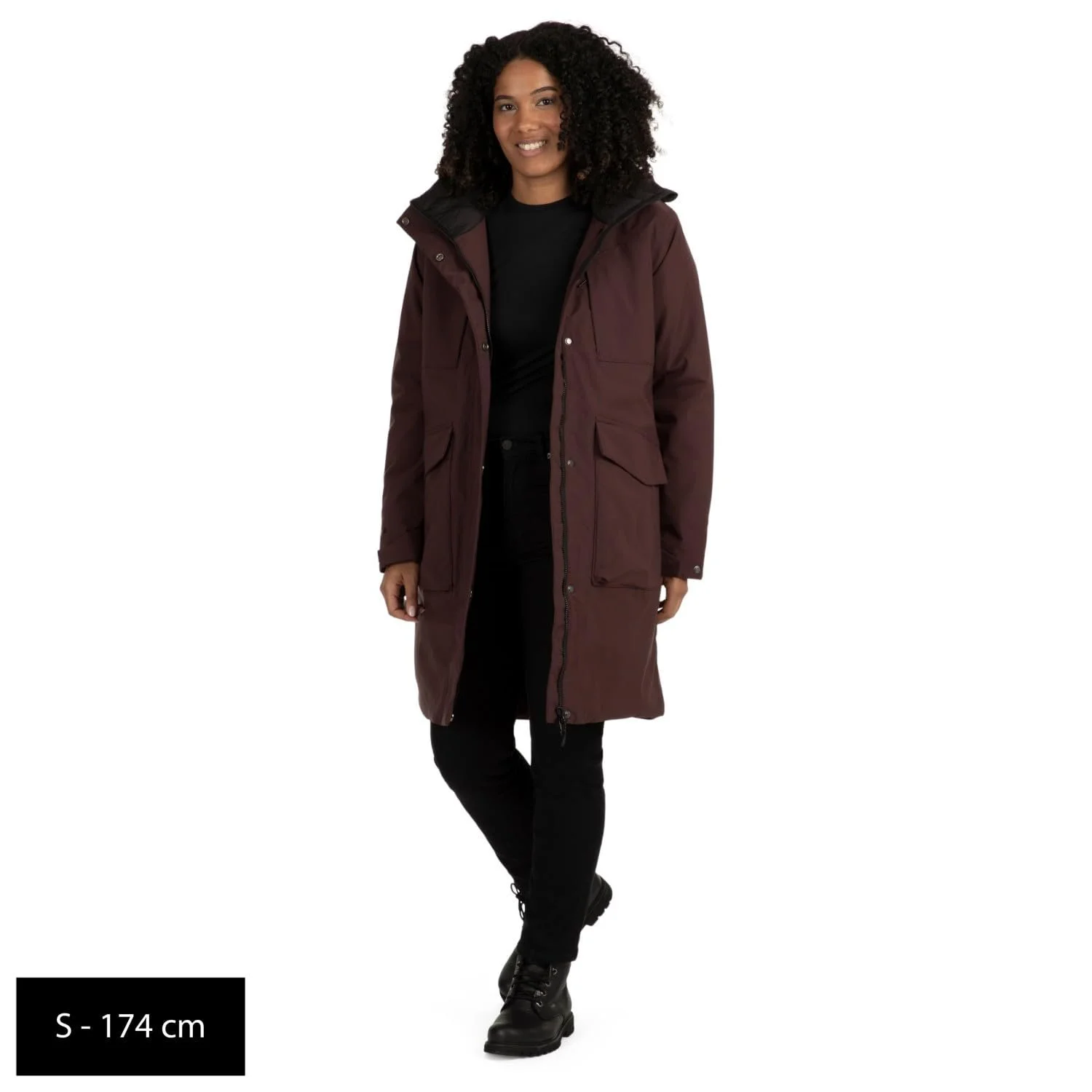 Пальто SylvaHe Heber Peak Довге Жіноче, фото №8