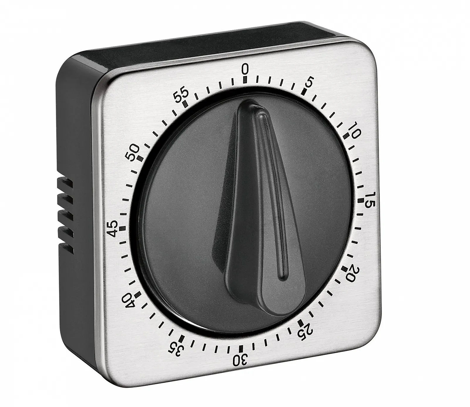 Кухонный таймер Cilio 294538 Timer Cube 60 минут нержавеющая сталь, фото №1 Кухонный таймер Cilio 294538 Timer Cube 60 минут нержавеющая сталь, фото №1