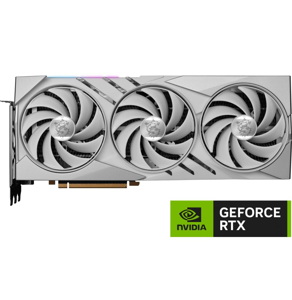 Відеокарта MSI GeForce RTX 4080 Super Gaming X Slim Біла, фото №4
