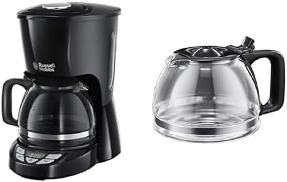 Капельная кофеварка Russell Hobbs Textures+ 22620-56 1.25 л Черный, фото №1
