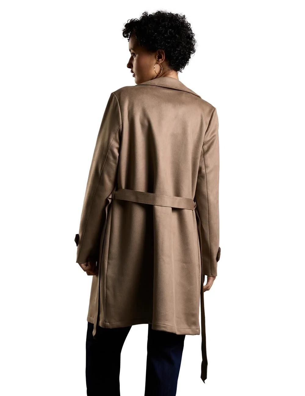 Тренч Street One Velour Look Жіночий, фото №2 Тренч Street One Velour Look Жіночий, фото №2