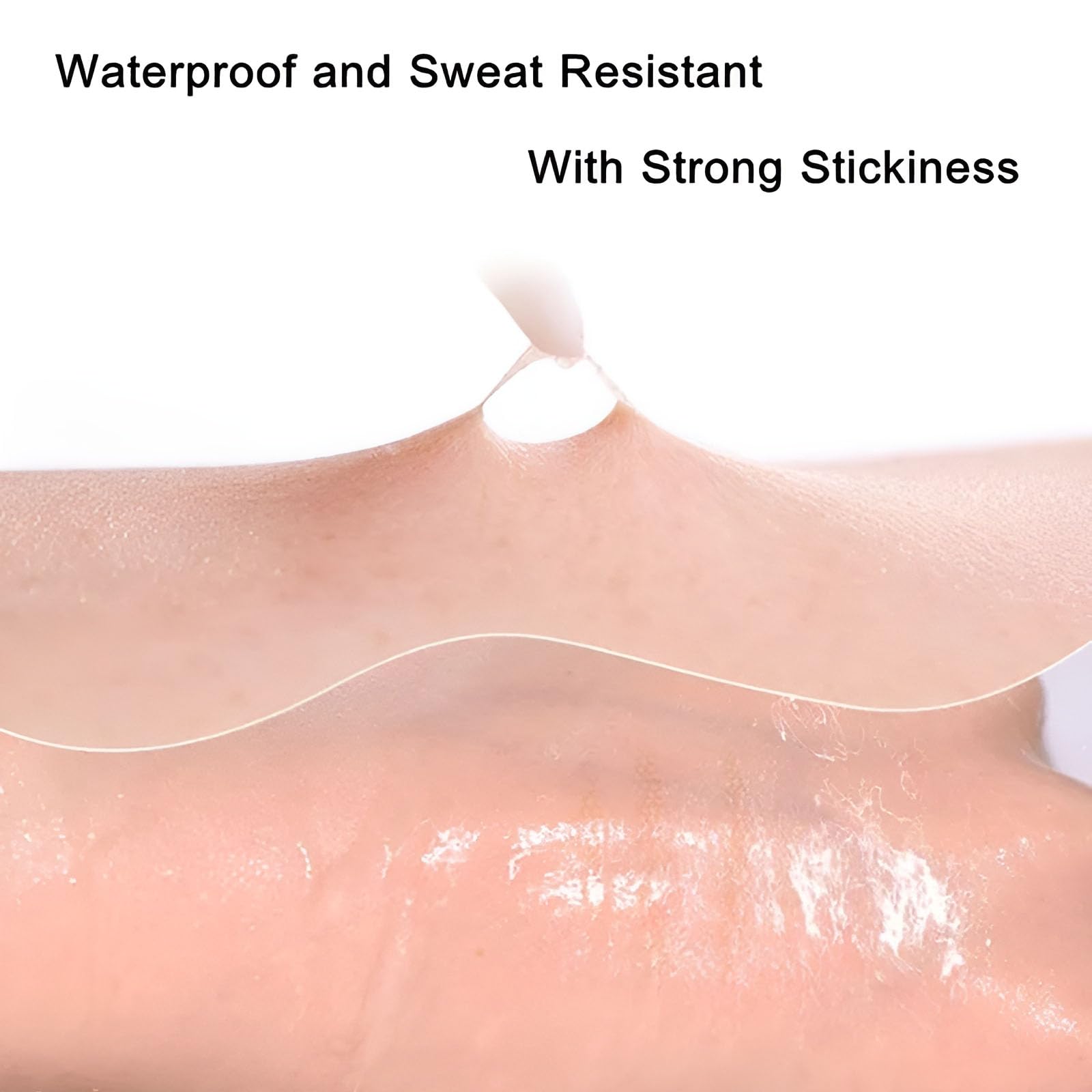Наклейки для повік VUIOYRG Glueless Invisible Double Eyelid Stickers, Waterproof і Sweat-Resistant Pack of 120 S-Crescent, фото №7