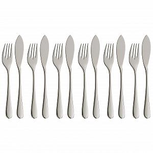 Купити Набір рибних столових приборів WMF Merit 1140356346 Cromargan Protect з нержавіючої сталі, 12 штук - Фото 1 Набір рибних столових приборів WMF Merit 1140356346 Cromargan Protect з нержавіючої сталі, 12 штук - Фото 1