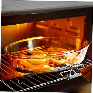 Форма для запекания NOLITOY овальная стеклянная термостойкая Прозрачная synthetic.ua - Фото 1