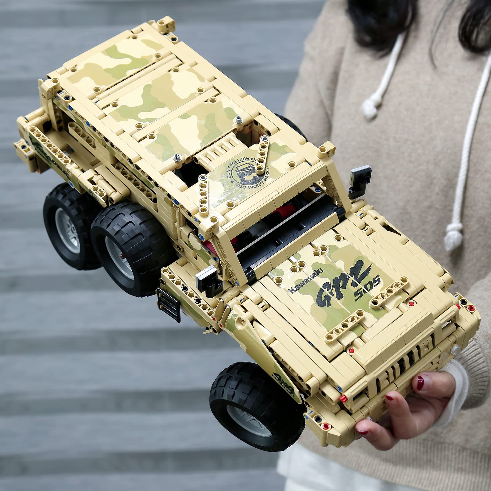 Блоки Mould King 13131 Technik App Off-Road Vehicle 2018 Clamping Масштаб 1:8, фото №5