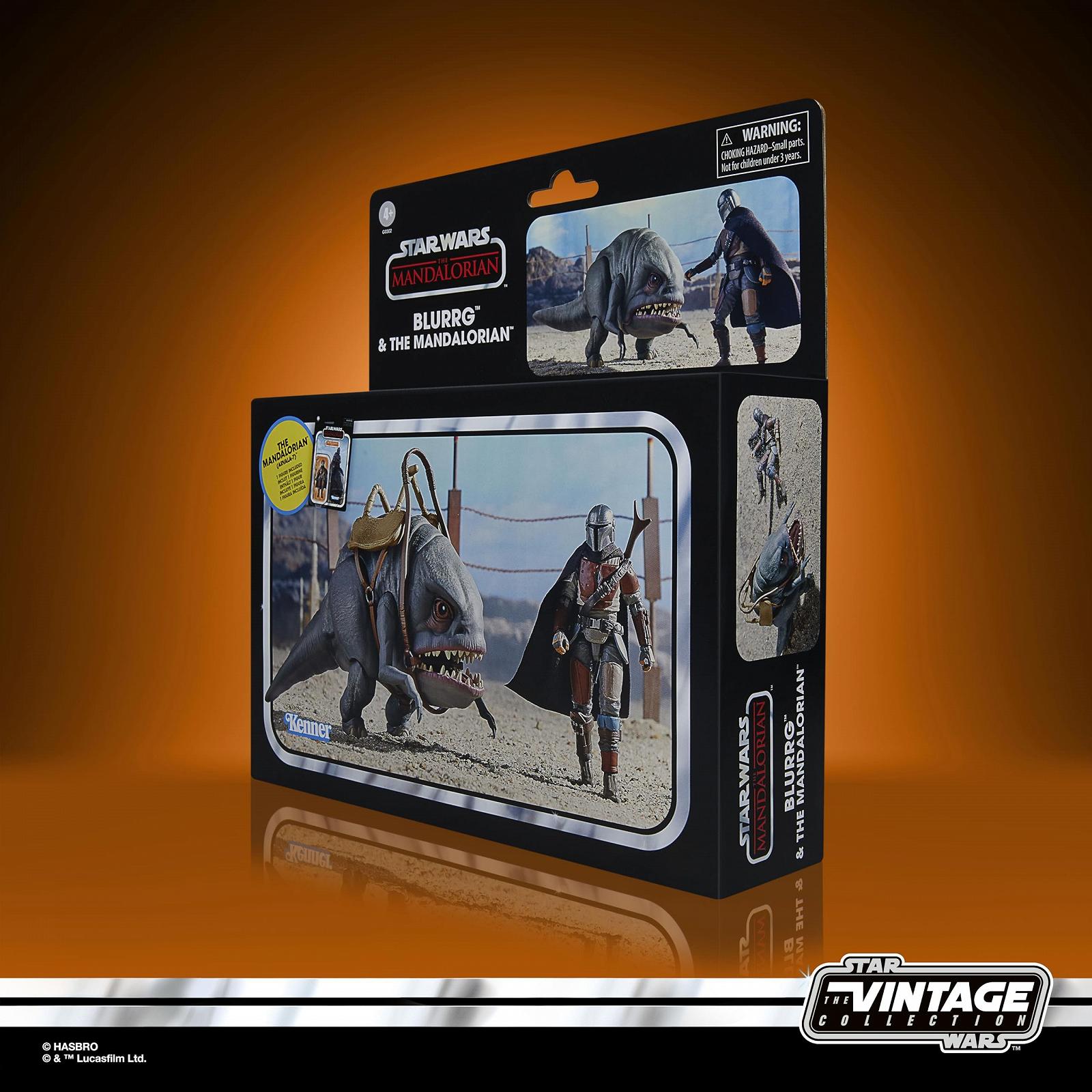 Фігурки Star Wars The Vintage Collection Blurrg & Мандалорець, Star Wars: Мандалорець, набір з 2 штук (масштаб 9,5 см), фото №14