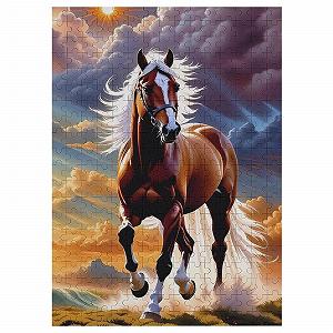 Пазлы деревянные Лошадь 300 элементов 42 x 30 см - Фото 1