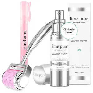 Ролер для обличчя Ame Pure CIT Basic Set, 100% натуральна мікроголкова обробка - Фото 1