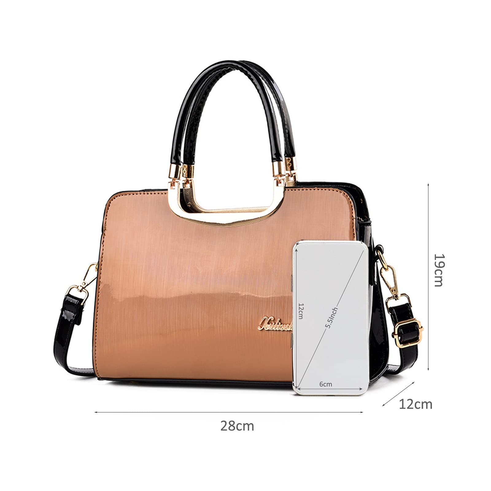 Женская Сумка NICOLE & DORIS Дизайнерская Женская Сумка на Плечо из Кожи PU, фото №6