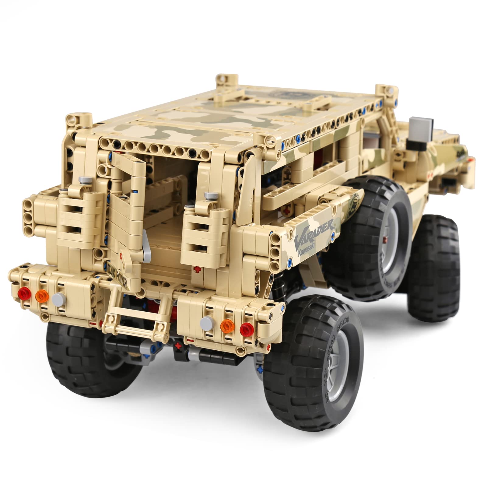 Блоки Mould King 13131 Technik App Off-Road Vehicle 2018 Clamping Масштаб 1:8, фото №4