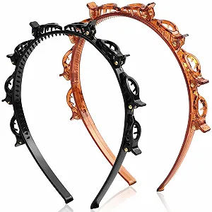 Обруч для волос с зажимами LOPHE - Фото 1