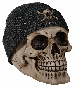 Скарбничка MIK funshopping Череп у капелюсі рибалки synthetic.ua - Фото 1