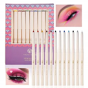 Карандаш для глаз Shiyan Soft Eye Pen 12 цветов - Фото 1