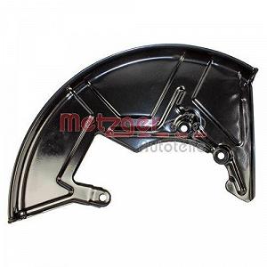 Пилозахисний щит гальмівного диска METZGER 6115076 для VAG, передній міст праворуч synthetic.ua - Фото 1