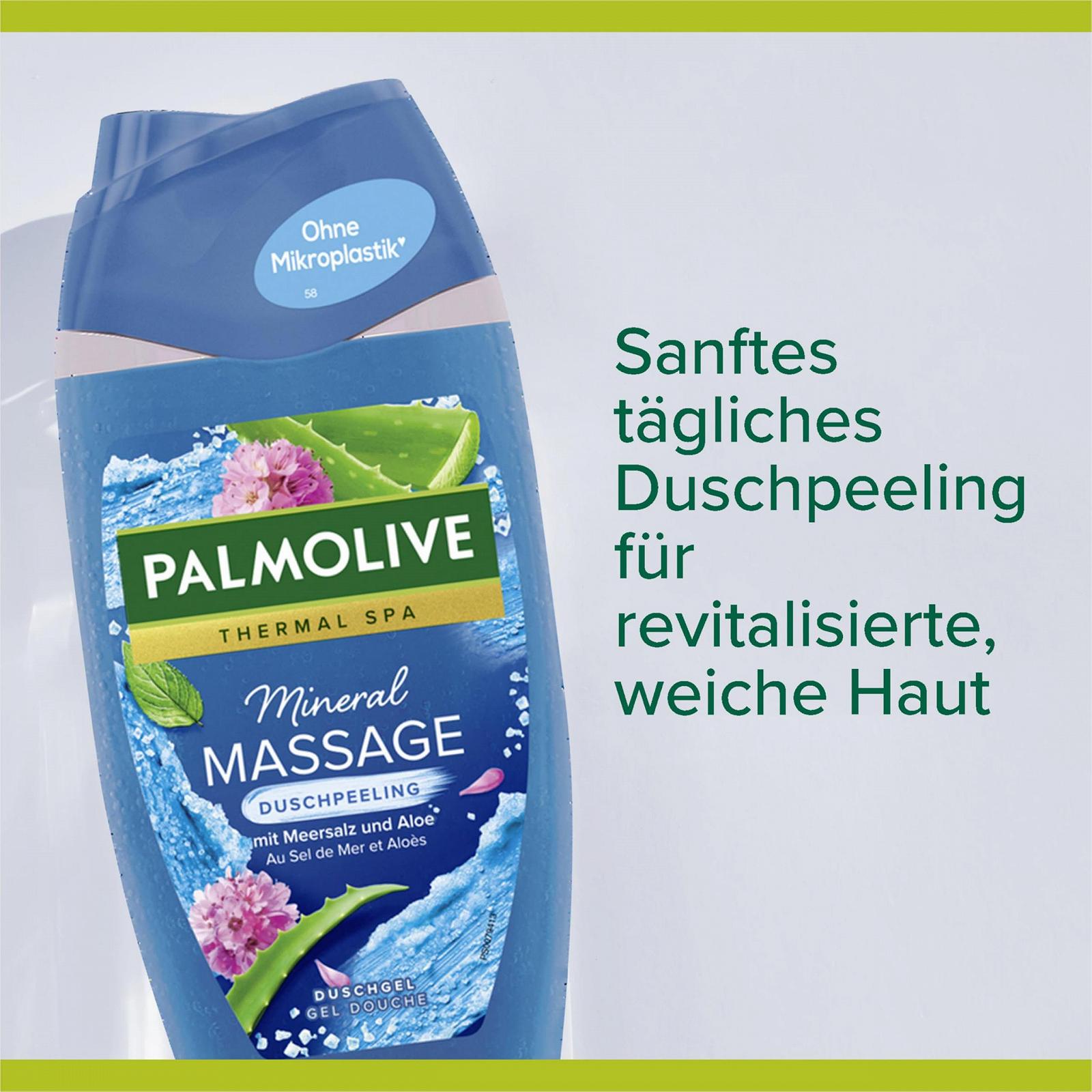 Гель для душу Palmolive Wellness Massage з морською сіллю та алое 6 x 250 мл, фото №5