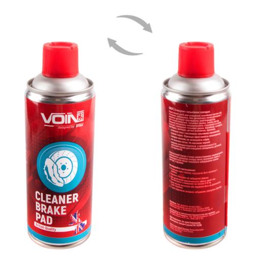 Чиститель тормозних колодок VOIN (VP-400) 400мл, фото №3