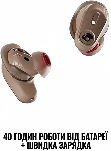Беспроводные наушники Skullcandy Method 360 ANC / Bluetooth 5.2 / Активное шумоподавление / ANC / SBC / AAC / Влагозащита IP55 / Быстрая зарядка / До 40 часов работы от кейса / Brown (S2MTW-T987) цена на synthetic.ua - Фото 1 Беспроводные наушники Skullcandy Method 360 ANC / Bluetooth 5.2 / Активное шумоподавление / ANC / SBC / AAC / Влагозащита IP55 / Быстрая зарядка / До 40 часов работы от кейса / Brown (S2MTW-T987) synthetic.ua - Фото 1