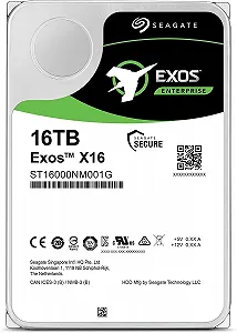 Внутрішній жорсткий диск 3.5" Seagate Exos X16 16TB SATA III (ST16000NM001G) - Фото 1