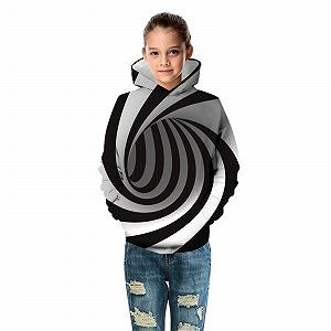 Худі OUMSHBI Дитячий Пуловер Зимовий Худі Довгий Рукав 3D Друк synthetic.ua - Фото 1