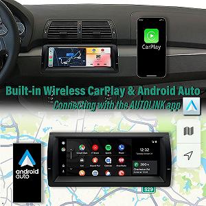 Штатна автомагнітола AASINUOZTEC для BMW E39 / 10.25" / Сенсорна / 2/16Гб / Android 10 / Apple CarPlay / Android Auto / Bluetooth / WI-FI / GPS / USB ціна на synthetic.ua - Фото 1 Штатна автомагнітола AASINUOZTEC для BMW E39 / 10.25" / Сенсорна / 2/16Гб / Android 10 / Apple CarPlay / Android Auto / Bluetooth / WI-FI / GPS / USB synthetic.ua - Фото 1