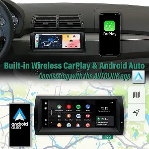 Штатна автомагнітола AASINUOZTEC для BMW E39 / 10.25" / Сенсорна / 2/16Гб / Android 10 / Apple CarPlay / Android Auto / Bluetooth / WI-FI / GPS / USB ціна на synthetic.ua - Фото 1 Штатна автомагнітола AASINUOZTEC для BMW E39 / 10.25" / Сенсорна / 2/16Гб / Android 10 / Apple CarPlay / Android Auto / Bluetooth / WI-FI / GPS / USB synthetic.ua - Фото 1