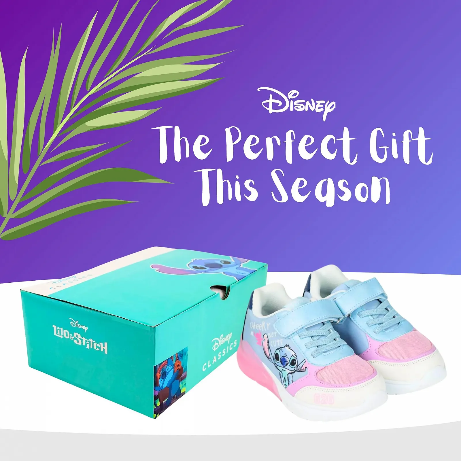 Кроссовки Disney Stitch для девочек Кроссовки Stitch с подсветкой Подарок для девочек Размеры UK 12 до 3, фото №6