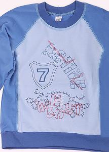 Лонгслив Фламінго 137-140 Синий (SN-805-212-Blue) synthetic.ua - Фото 1