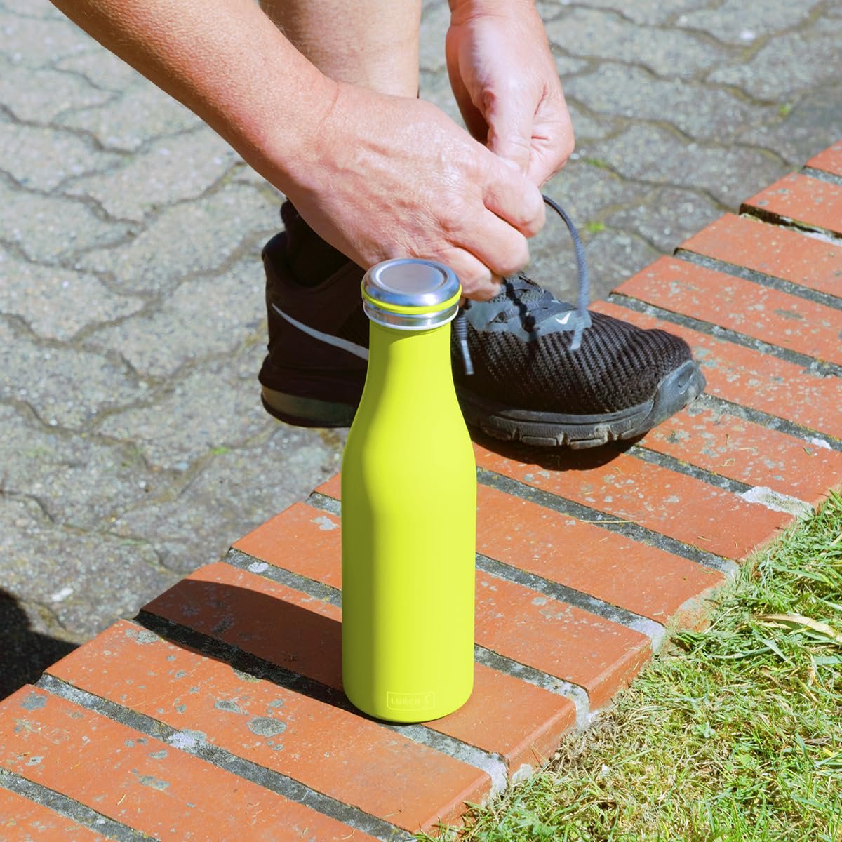 Термопляшка Stainless Steel 0.5 L Fresh Green, фото №6 Термопляшка Stainless Steel 0.5 L Fresh Green, фото №6